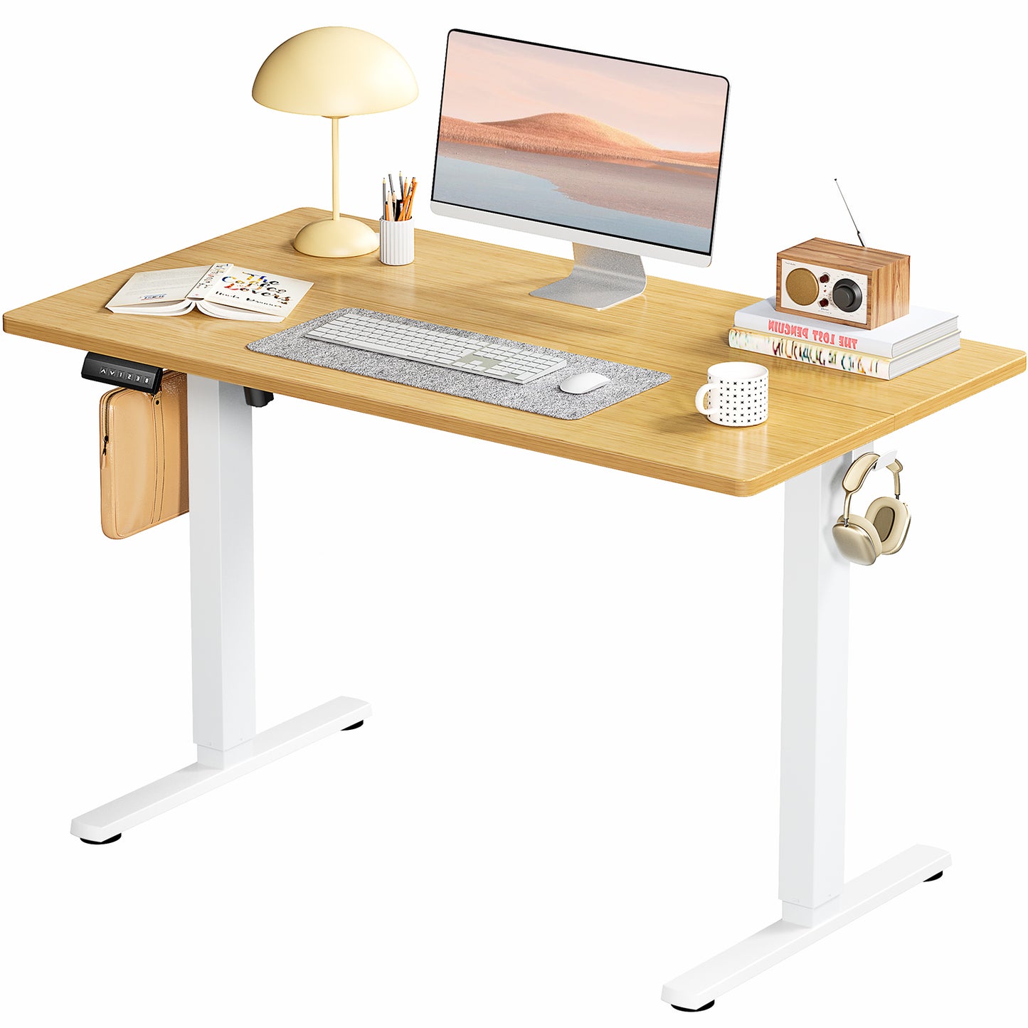Ergonomic Height Adjustable Table – Sit-Stand Desk for Home & Office